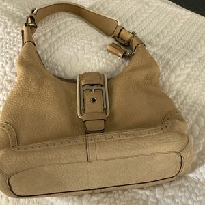 Coach leather handbag